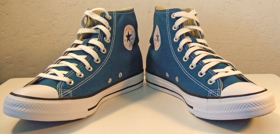 Blue shop lagoon converse